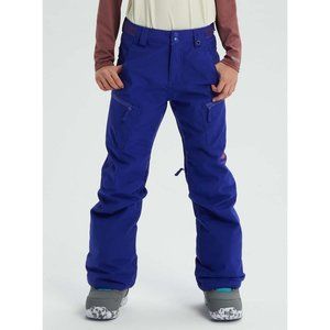 Burton Girls Elite Cargo Snow Pants Blue- Sz Lg